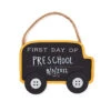 Mud Pie First Day School Bus Chalkboard Sign 5 Mud Pie First Day School Bus Chalkboard Sign -Hallmark Shop Mud Pie First Day School Bus Chalkboard Sign 12600207 01