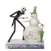 Enesco Jim Shore Disney Tim Burton's The Nightmare Before Christmas Jack With Snowman Figurine, 6.5" 3 Enesco Jim Shore Disney Tim Burton's The Nightmare Before Christmas Jack With Snowman Figurine, 6.5" -Hallmark Shop Nightmare Before Christmas Jack With Snowman Figurine 6013056 01