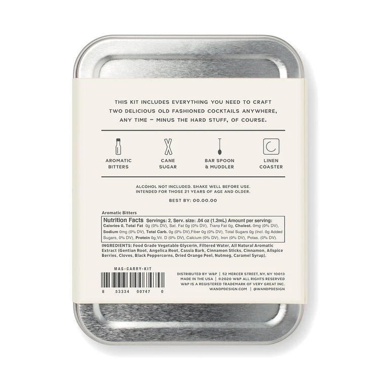 Old Fashioned Craft Cocktail Kit 2 Old Fashioned Craft Cocktail Kit - Image 2