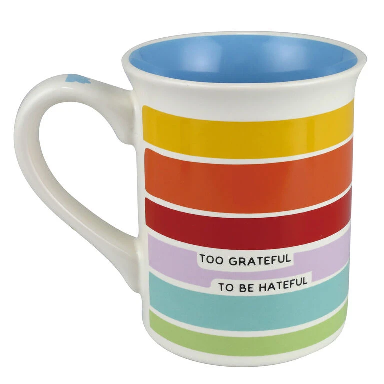 Our Name Is Mud Too Blessed Rainbow Mug, 16 Oz. 2 Our Name Is Mud Too Blessed Rainbow Mug, 16 Oz. - Image 2