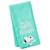 Hallmark Peanuts® All The Happy Snoopy Tea Towel -Hallmark Shop Peanuts All the Happy Snoopy Teal Kitchen Towel 1PAJ3538 01