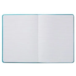 Hallmark Peanuts® Snoopy And Woodstock Faux Leather Notebook -Hallmark Shop Peanuts Snoopy and Woodstock Etched Blue Notebook 1HWJ7053 04