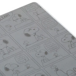 Hallmark Peanuts® Snoopy And Woodstock Faux Leather Notebook -Hallmark Shop Peanuts Snoopy and Woodstock Etched Blue Notebook 1HWJ7053 06