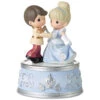 Precious Moments Disney Cinderella And Prince Charming Musical Figurine, 5.4" -Hallmark Shop Precious Moments Cinderella and Prince Musical Figurine 223103 01