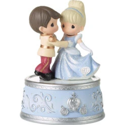 Precious Moments Disney Cinderella And Prince Charming Musical Figurine, 5.4" -Hallmark Shop Precious Moments Cinderella and Prince Musical Figurine 223103 03