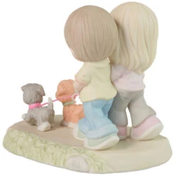 Precious Moments I’ll Never Let You Go Figurine, 5.4" 7 Precious Moments I’ll Never Let You Go Figurine, 5.4" -Hallmark Shop Precious Moments Couple Walking Dogs Figurine 223003 04