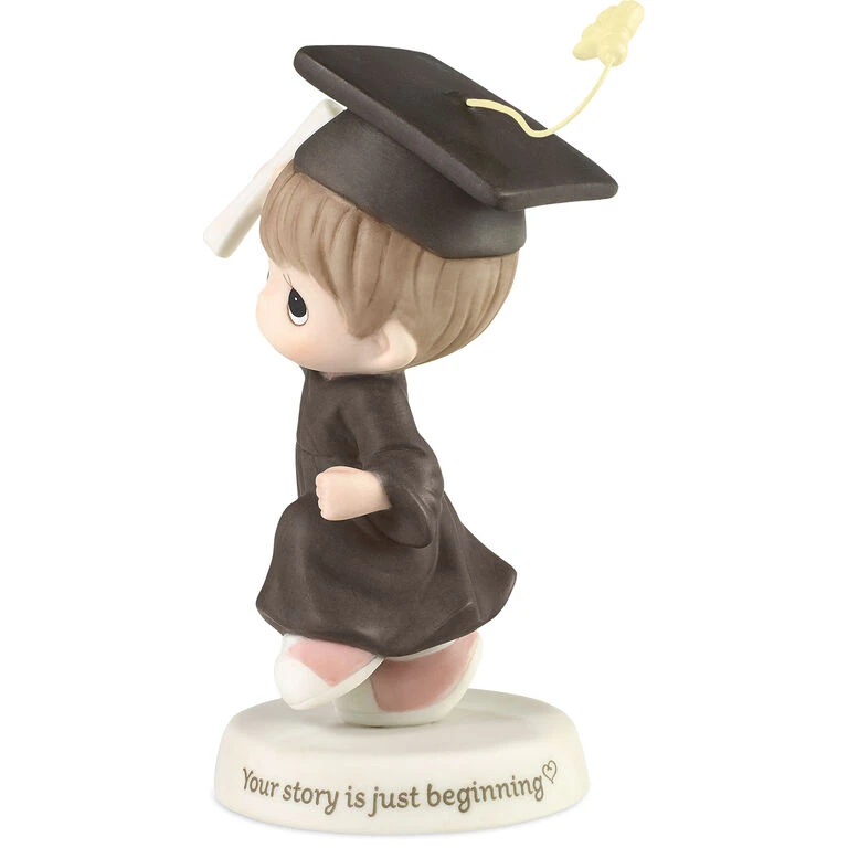 Precious Moments Graduation Boy Figurine, 6.5" 3 Precious Moments Graduation Boy Figurine, 6.5" - Image 3