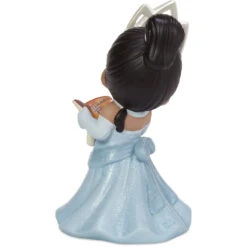 Precious Moments Disney My Dream Starts With Me Tiana Figurine, 5" -Hallmark Shop Precious Moments Tiana in Blue Dress Figurine 211026 04