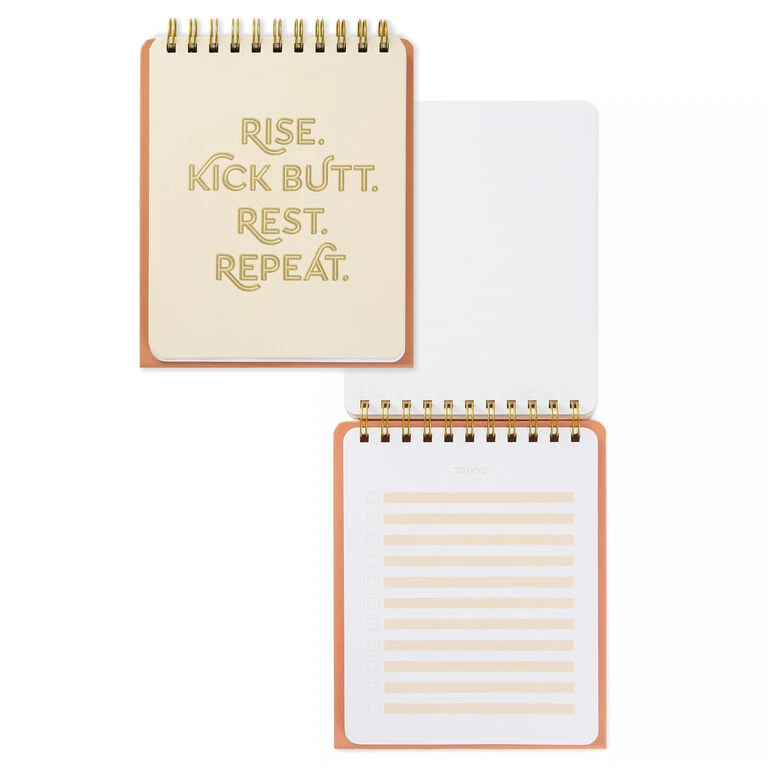 Hallmark Kick Butt, Repeat Easel Notebook 4 Hallmark Kick Butt, Repeat Easel Notebook - Image 4
