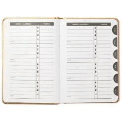 Hallmark Satin Gold Address Book -Hallmark Shop Satin Gold Address Book root 1ADD1874 ADD1874 03.jpg Source Image
