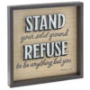 Hallmark Schitt's Creek® Moira Rose Quote Wood Sign, 11.75x11.75 -Hallmark Shop Schitts Creek Stand Your Ground Wood Quote Sign 1PCL1022 01