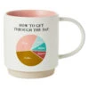 Hallmark Get Through The Day Pie Chart Funny Mug, 16 Oz. -Hallmark Shop Shoebox Get Through the Day Pie Chart Funny Mug 1MUG3525 01