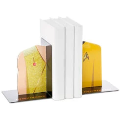 Hallmark Star Trek™ Mirror, Mirror Captain Kirk Bookends, Set Of 2 -Hallmark Shop Star Trek Mirror Mirror Captain Kirk Bookends Set 1SRT1002 03