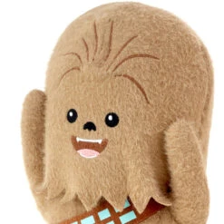 Hallmark Star Wars™ Chewbacca™ Plush Weighted Bookend -Hallmark Shop Star Wars Chewbacca Plush Weighted Bookend 1BBY4834 03