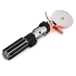 Hallmark Star Wars™ Lightsaber™ Pizza Cutter With Sound -Hallmark Shop Star Wars Vader Lightsaber Pizza Cutter With Sound 1SHP2165 03