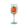 Lolita Super Teacher Handpainted Wine Glass, 15 Oz. -Hallmark Shop Super Teacher Handpainted Wine Glass 6010154 01