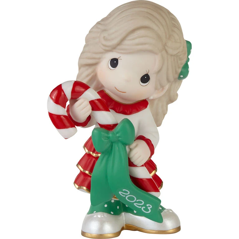 Precious Moments Sweet Christmas Wishes Girl 2023 Figurine, 4.8" 1 Precious Moments Sweet Christmas Wishes Girl 2023 Figurine, 4.8"