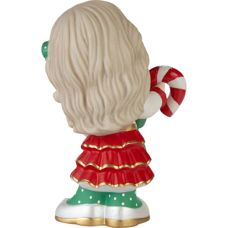 Precious Moments Sweet Christmas Wishes Girl 2023 Figurine, 4.8" 2 Precious Moments Sweet Christmas Wishes Girl 2023 Figurine, 4.8" - Image 2