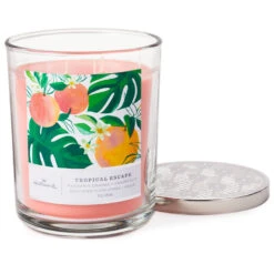 Hallmark Tropical Escape 3-Wick Jar Candle, 16 Oz. -Hallmark Shop Tropical Escape 3Wick Jar Candle 1BGC1051 03