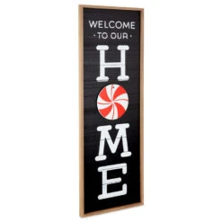 Hallmark Welcome Home Front Porch Sign With Seasonal Decorations, 16.5x47.25 7 Hallmark Welcome Home Front Porch Sign With Seasonal Decorations, 16.5x47.25 -Hallmark Shop Welcome Home Front Porch Decor With Seasonal Decorations 1SNN1083 03