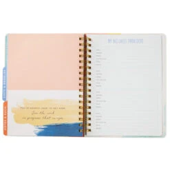 Hallmark Wellness Journal Spiral Notebook -Hallmark Shop Wellness Journal Spiral Notebook 1HWJ7043 06