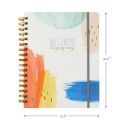 Hallmark Wellness Journal Spiral Notebook -Hallmark Shop Wellness Journal Spiral Notebook 1HWJ7043 07