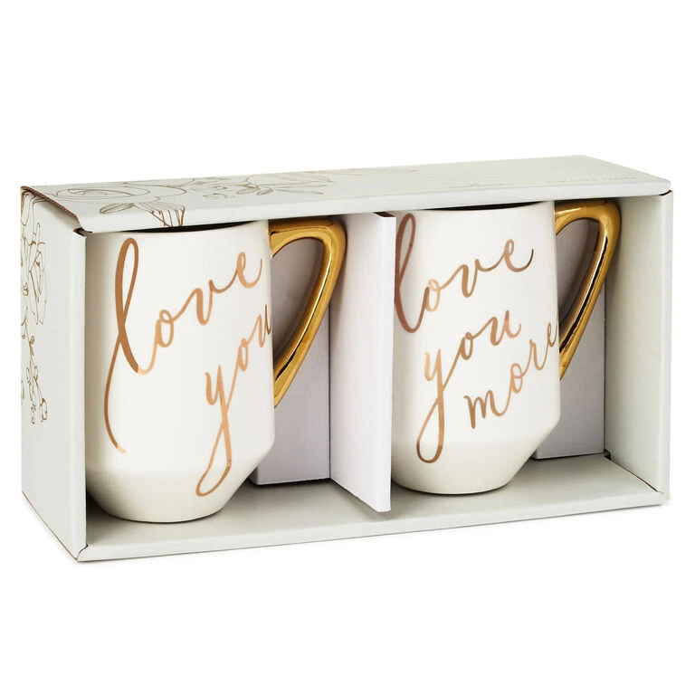 Hallmark Love You And Love You More Mugs, Set Of 2 3 Hallmark Love You And Love You More Mugs, Set Of 2 - Image 3