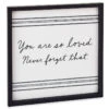 Hallmark You Are So Loved Framed Quote Sign, 12x12 -Hallmark Shop You Are So Loved Linen and Wood Quote Sign 1SNN1031 01
