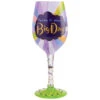 Lolita Your Big Day Handpainted Wine Glass, 15 Oz. -Hallmark Shop Your Big Day Handpainted Wine Glass 6009221 01