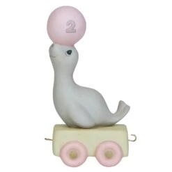 Precious Moments God Bless You On Your Birthday Seal Figurine, Age 2