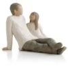 Willow Tree® Father And Daughter Figurine -Hallmark Shop willow tree father and daughter figurine root 26031 1470 1