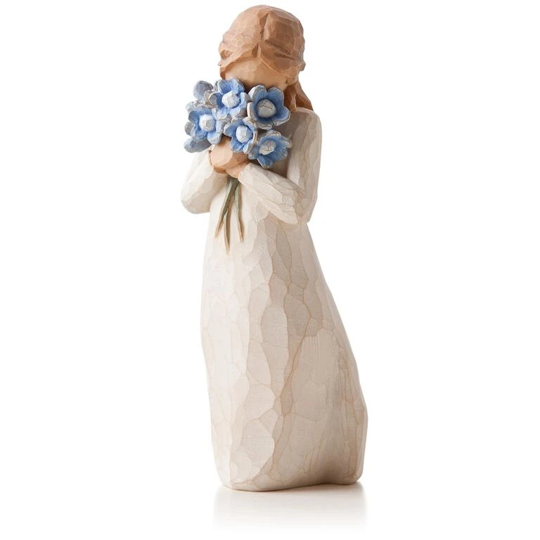 Willow Tree® Forget-Me-Not Friendship Figurine 1 Willow Tree® Forget-Me-Not Friendship Figurine