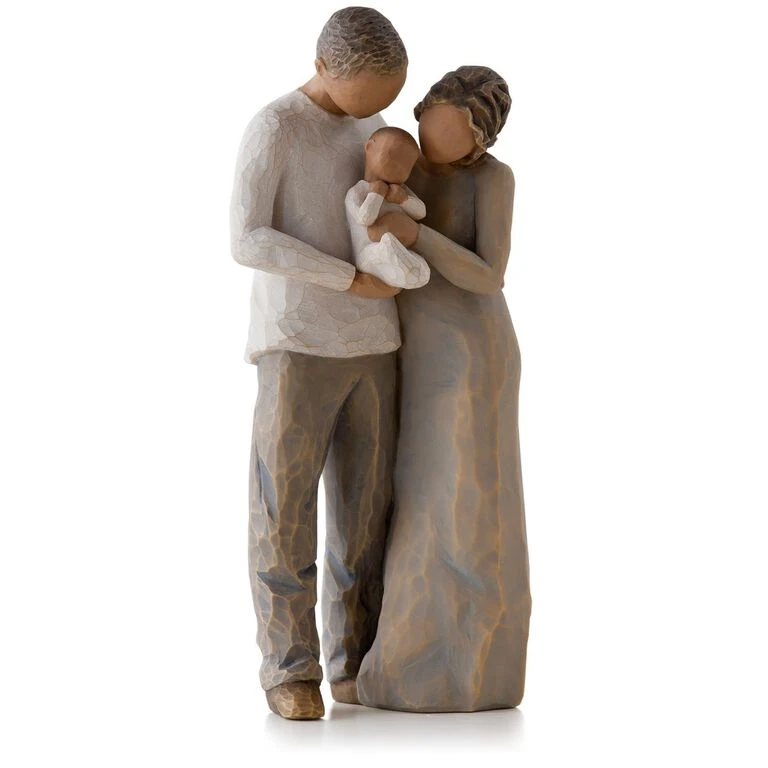 Willow Tree® We Are Three New Family Baby Figurine 1 Willow Tree® We Are Three New Family Baby Figurine