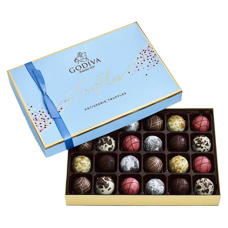 Hallmark Shop 31 Hallmark Shop -Hallmark Shop Godiva 24 Patisserie Truffles in Blue Gift